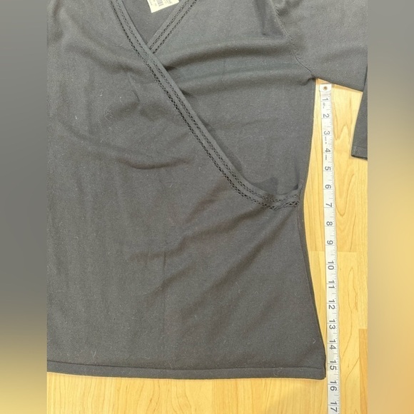 NWT Coldwater Creek Silk Blend 3/4 Sleeve Sweater Size Small - Picture 5 of 8